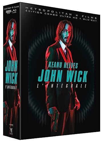 John Wick-Les 4 chapitres [4K Ultra HD + Blu-Ray]